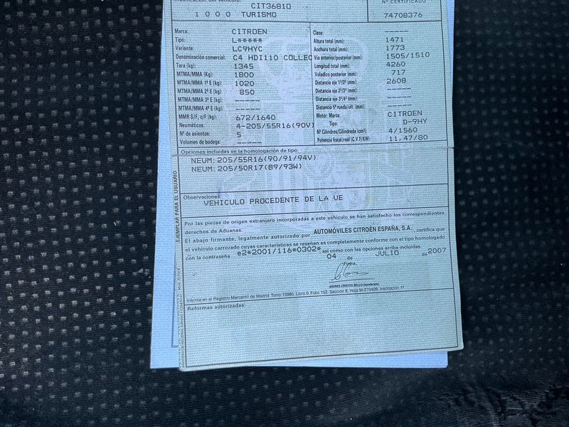 Citroen C4 1.6 HDi Collection 2007 – снимка 6