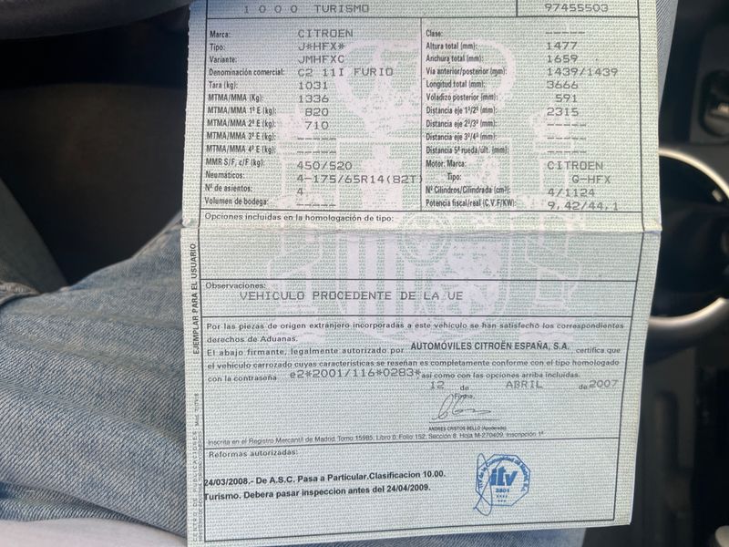 Citroen C2 1.1 Furio 2007 – снимка 6