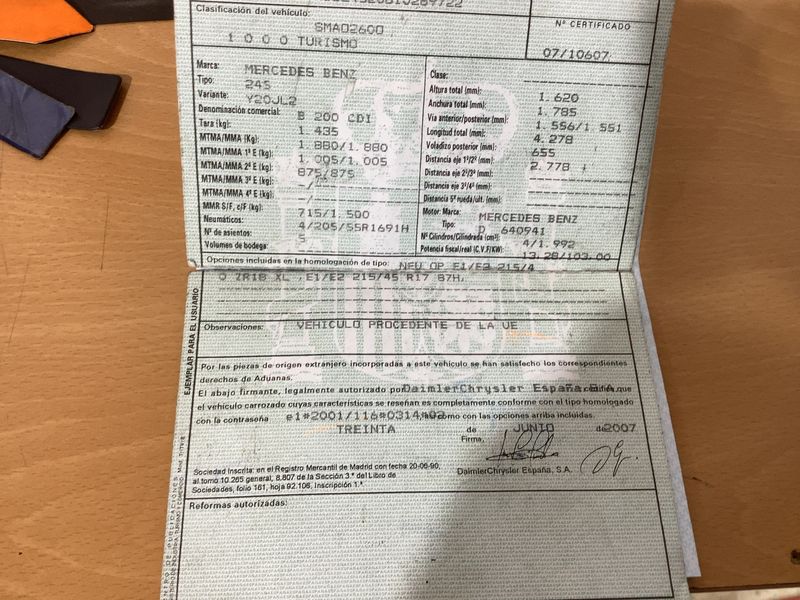 Mercedes-Benz B-Klasse B 200 CDI Standard 2007 – снимка 21