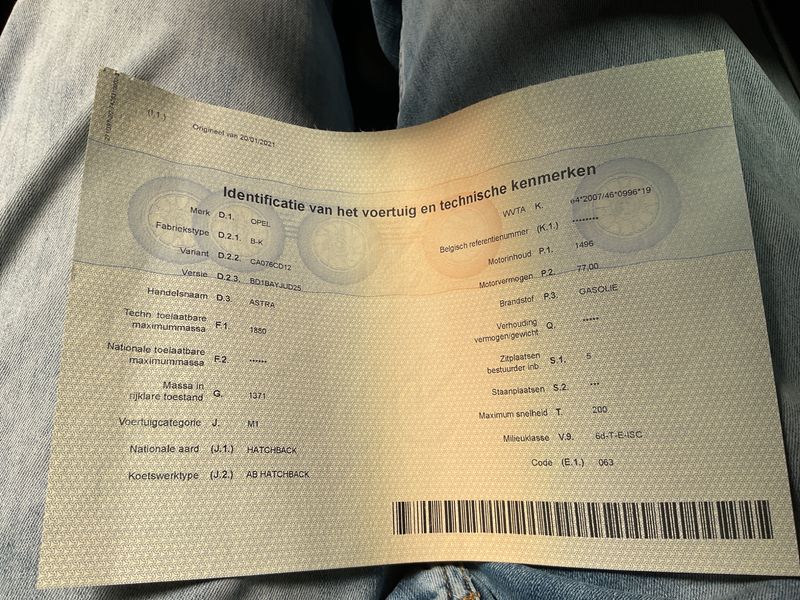 Opel Astra 1.5 CDTI Edition Start/Stop 2020 – снимка 20