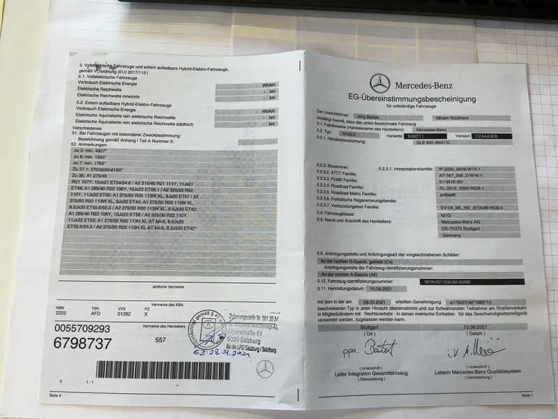 Mercedes-Benz GLE-Klasse GLE 450 Mild-Hybrid 4Matic AMG Line 2021 – снимка 22