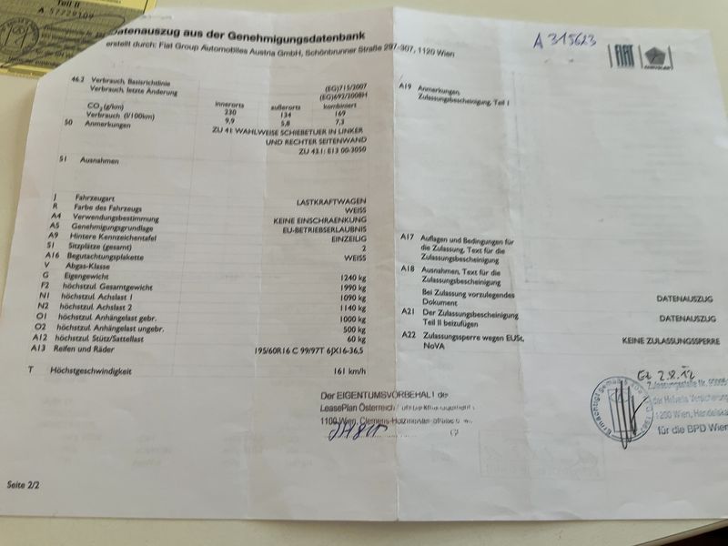 Fiat Doblo 1.4 Basis Kasten 2012 – снимка 6