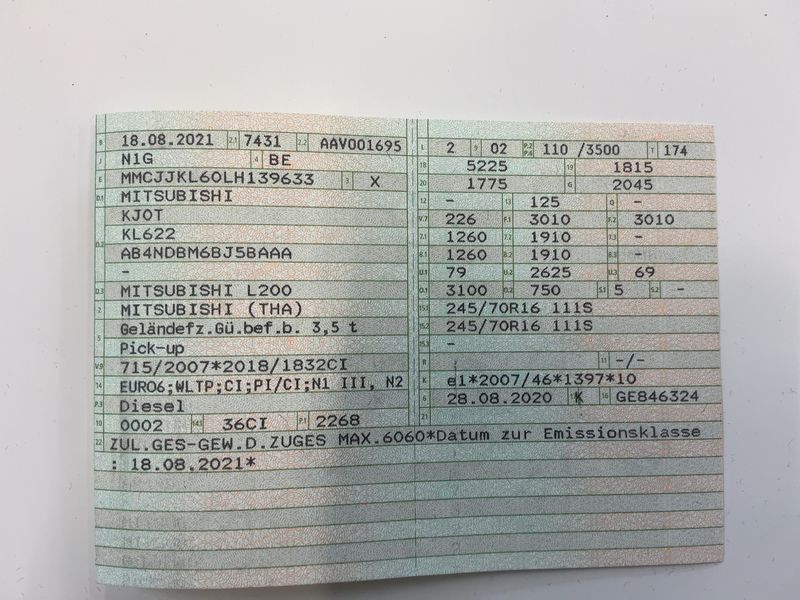 Mitsubishi L 200 2.2 DI-D Doppelkabine 4WD 2021 – снимка 20