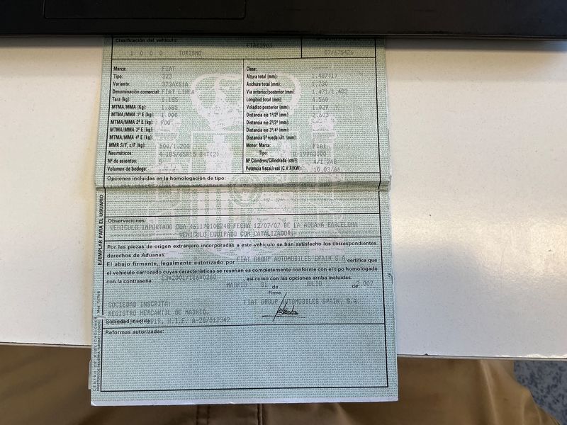 Fiat Linea 1.3 JTD Emotion 2007 – снимка 6