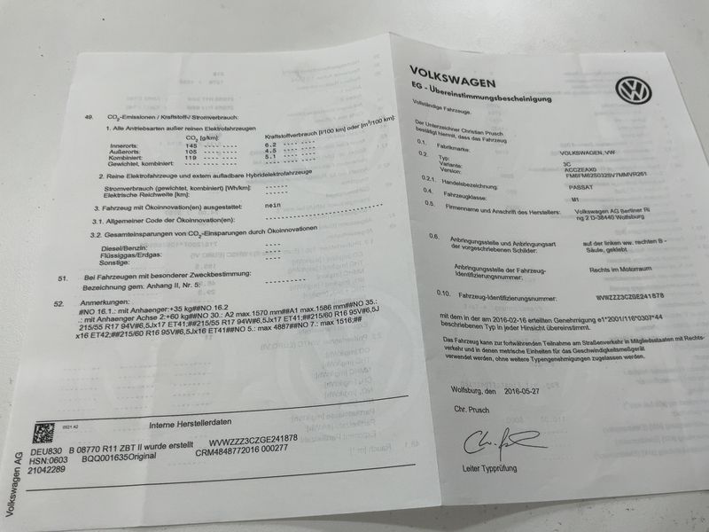 Volkswagen Passat 1.4 TSI ACT Comfortline BlueMotion Tech 2016 – снимка 21