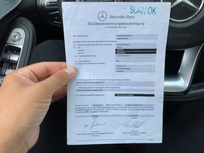 Mercedes-Benz C-Klasse C 220 d T BlueTEC Avantgarde 2014 – снимка 16