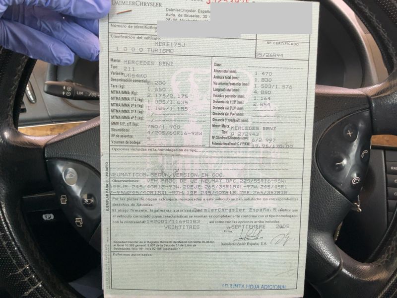 Mercedes-Benz E-Klasse E 280 Avantgarde 2005 – снимка 21