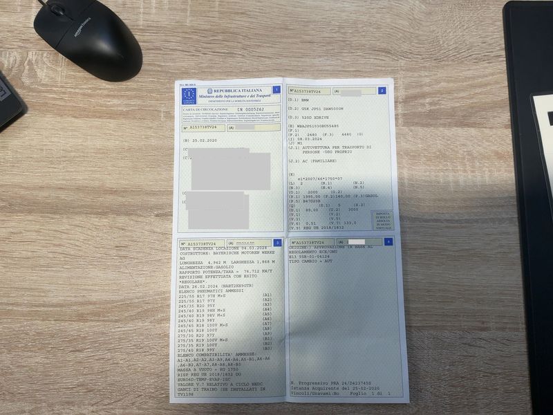 BMW 5er 520d xDrive M Sport 2020 – снимка 20