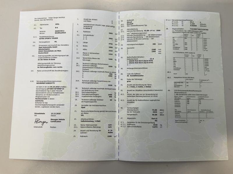Opel Astra 1.6 CDTI DPF Edition Start/Stop 2019 – снимка 22