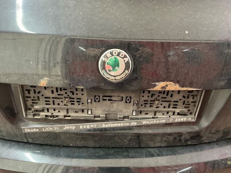 Skoda Fabia 1.4 TDI Style Edition 2008 – снимка на щета