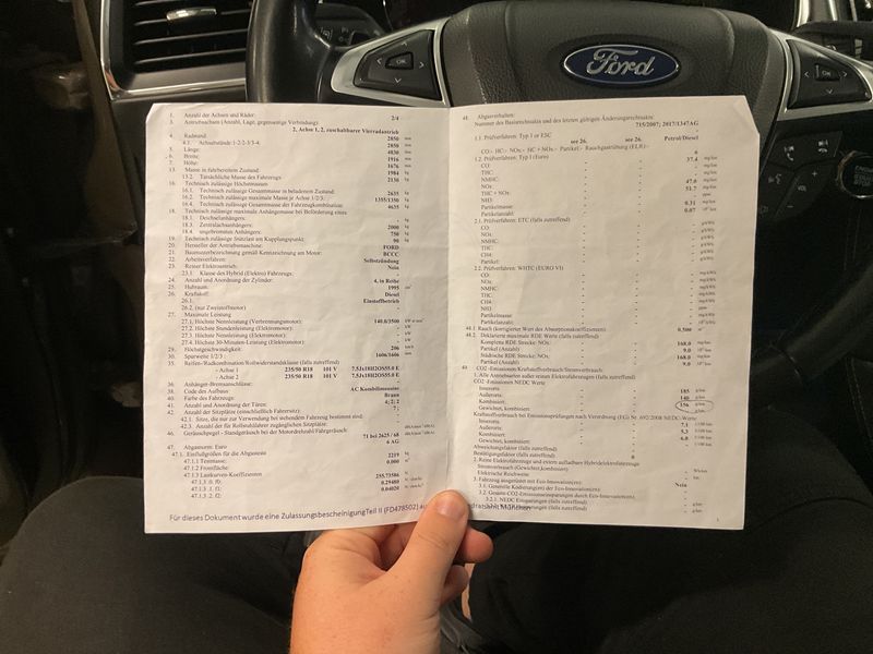 Ford S-Max 2.0 TDCi EcoBlue Vignale AWD 2018 – снимка 21