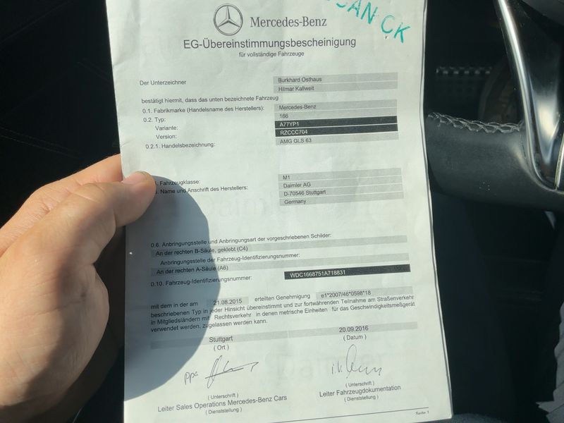 Mercedes-Benz GLS-Klasse GLS 63 AMG 4Matic 2016 – снимка 21