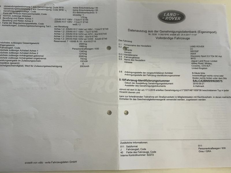 Land Rover Discovery Sport 2.0 Td4 SE AWD 2016 – снимка 21