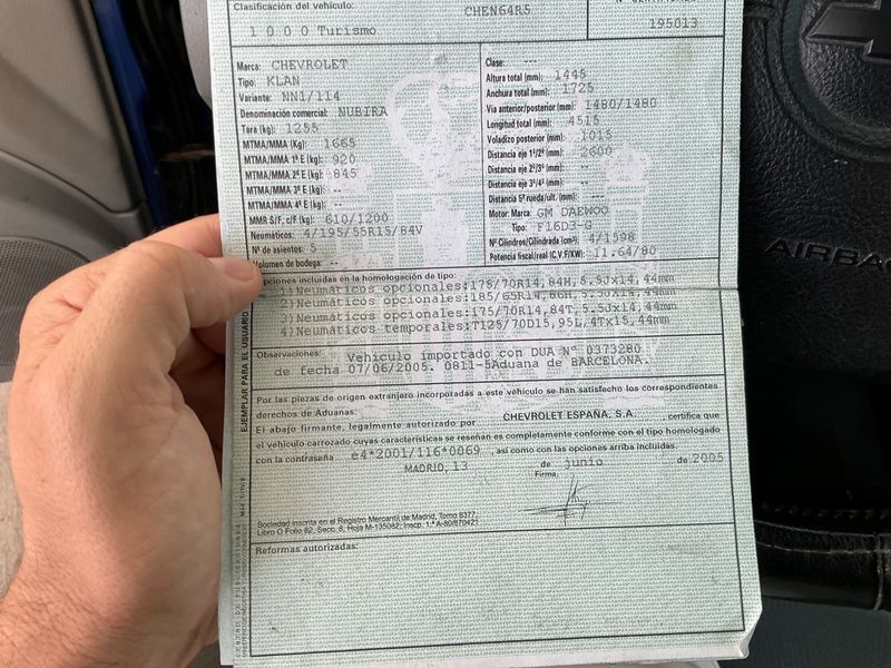 Chevrolet Nubira 1.6 SE 2005 – снимка 6