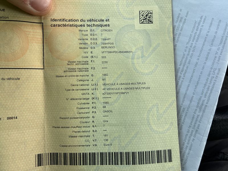 Citroen Berlingo 1.6 HDi XTR 2013 – снимка 14