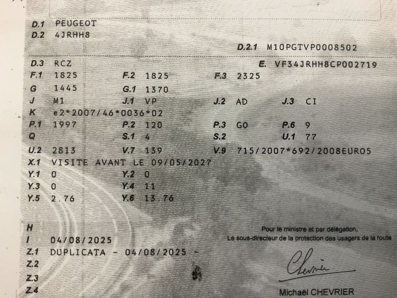 Peugeot RCZ 2.0 HDi Basis 2012 – снимка 20