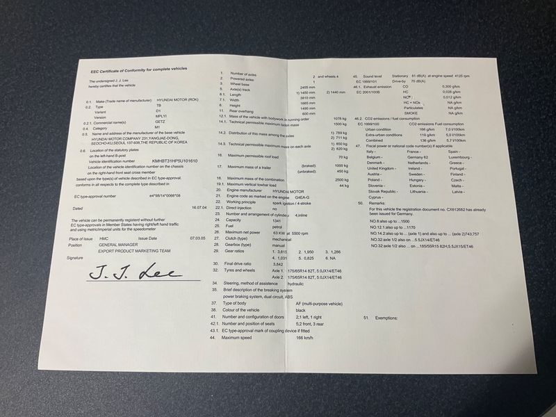 Hyundai Getz 1.3 Team 06 2005 – снимка 6