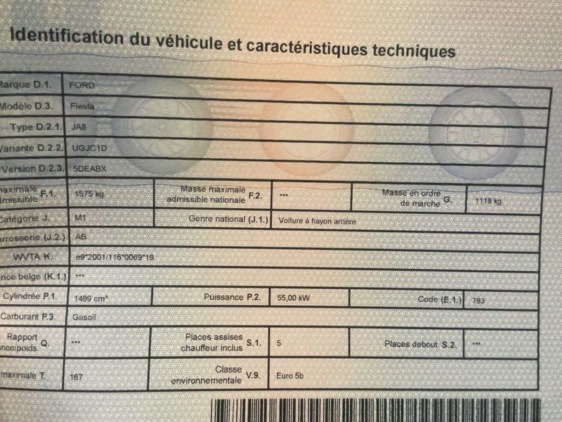 Ford Fiesta 1.5 TDCi SYNC Edition 2015 – снимка 20