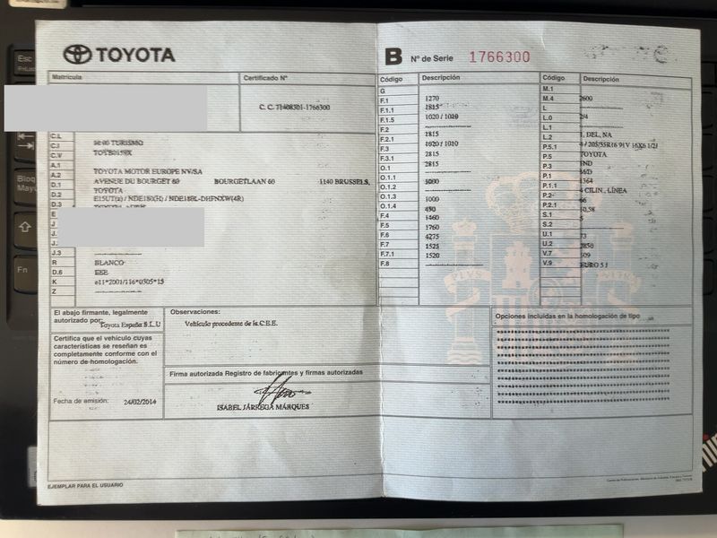Toyota Auris 1.4 Turbodiesel Dynamic 2014 – снимка 21