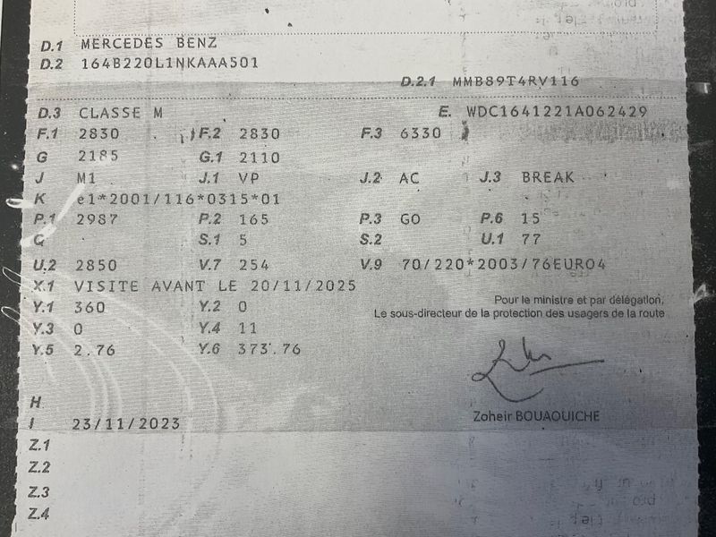 Mercedes-Benz M-Klasse ML 320 CDI 2005 – снимка 5