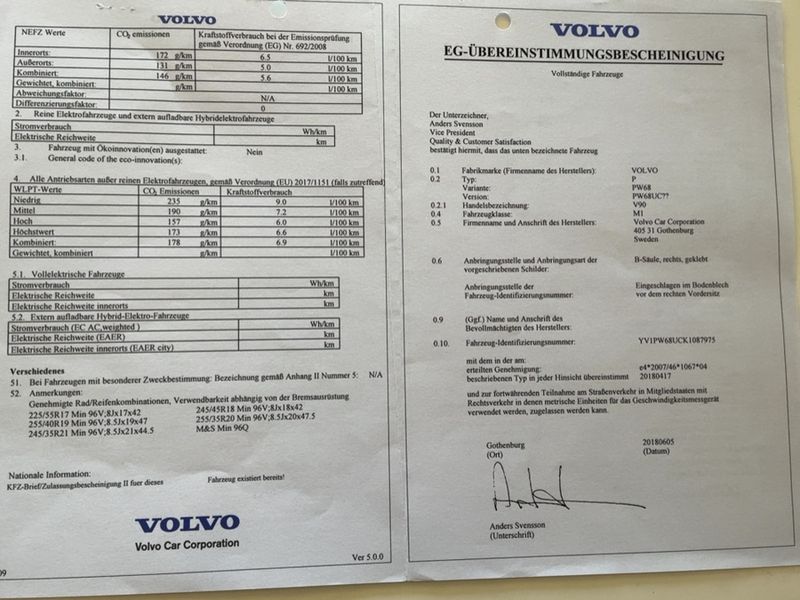 Volvo V90 2.0 D5 Momentum AWD 2018 – снимка 22