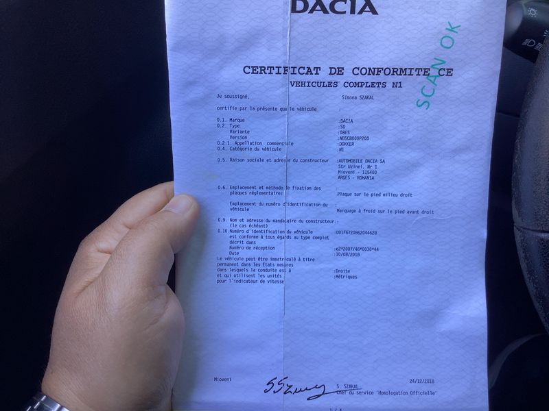 Dacia Dokker 1.6 SCe Comfort 2019 – снимка 21