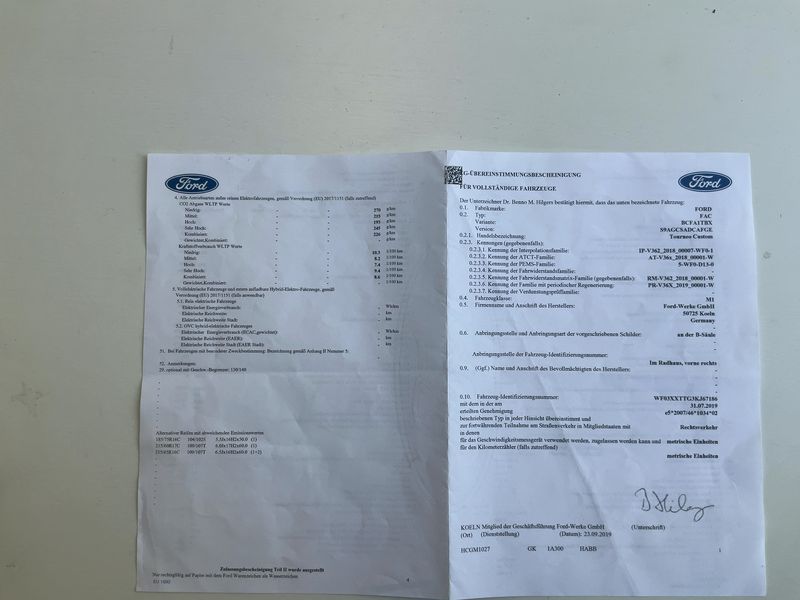 Ford Tourneo Custom 2.0 TDCi 320 L2 Tourneo Titanium X 2019 – снимка 22