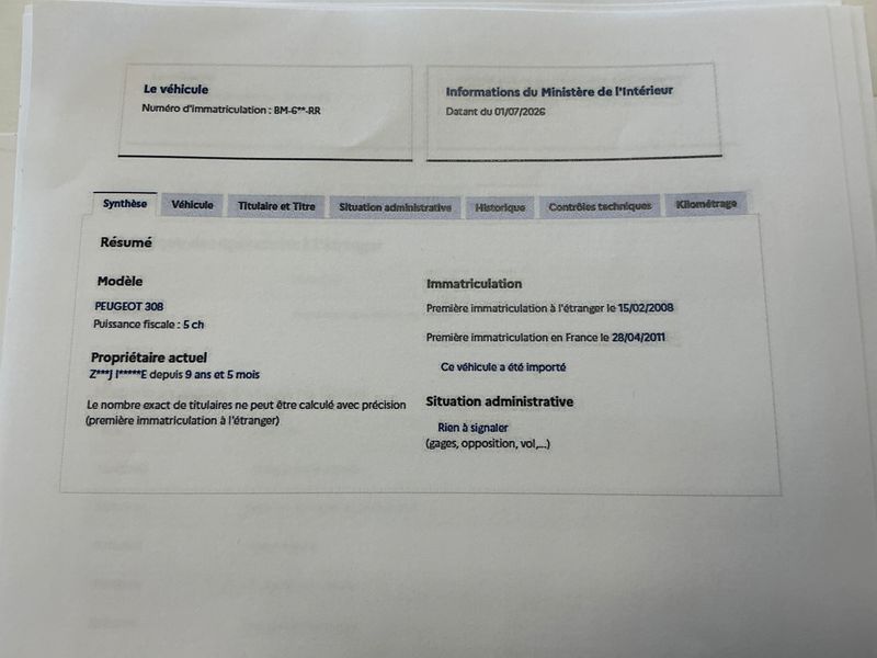 Peugeot 308 1.6 HDi Confort 2008 – снимка 6