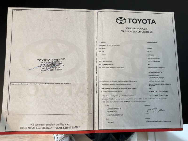 Toyota Yaris 1.5 Hybrid Attitude 2015 – снимка 21