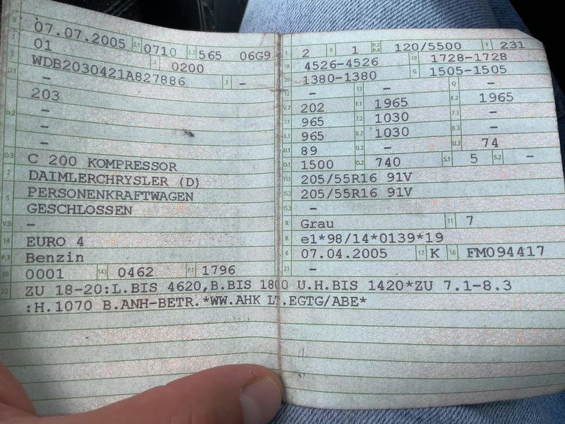 Mercedes-Benz C-Klasse C 200 Kompressor Avantgarde 2005 – снимка 21