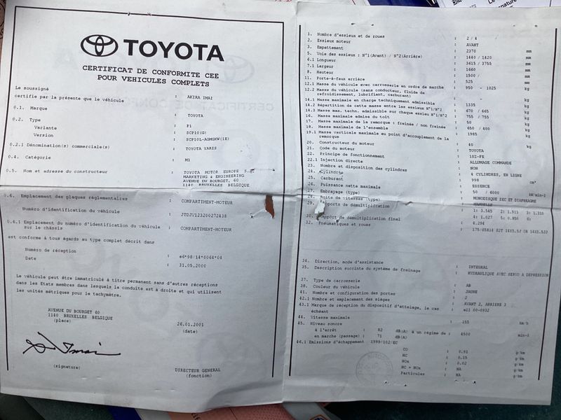 Toyota Yaris 1.0 VVT-i Sol 2001 – снимка 6