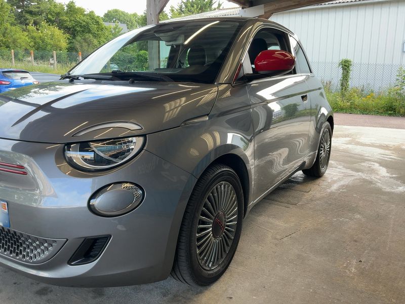 Fiat 500e electric drive 70 kW Red 2021 – снимка 2