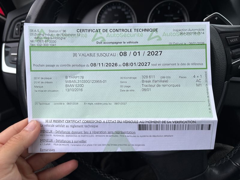 BMW 5er 520d 2016 – снимка 15