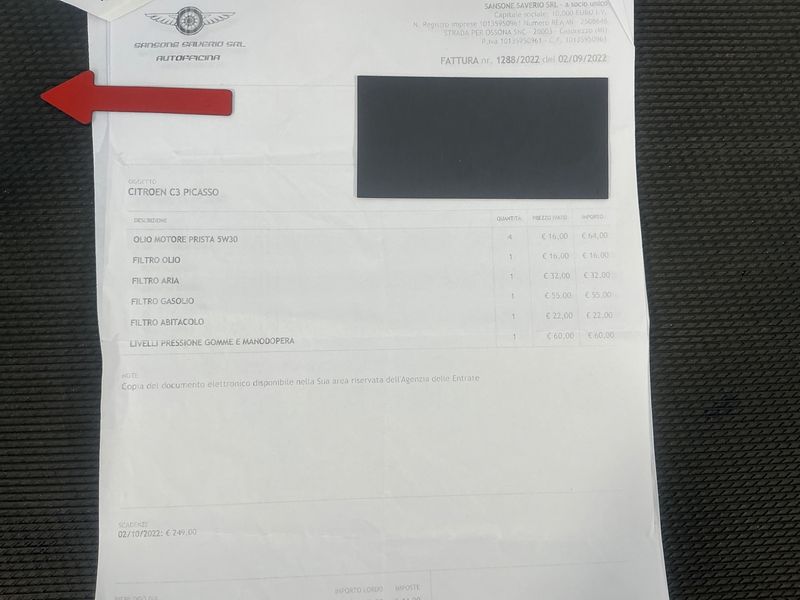 Citroen C3 Picasso 1.6 HDi Exclusive 2012 – снимка на щета