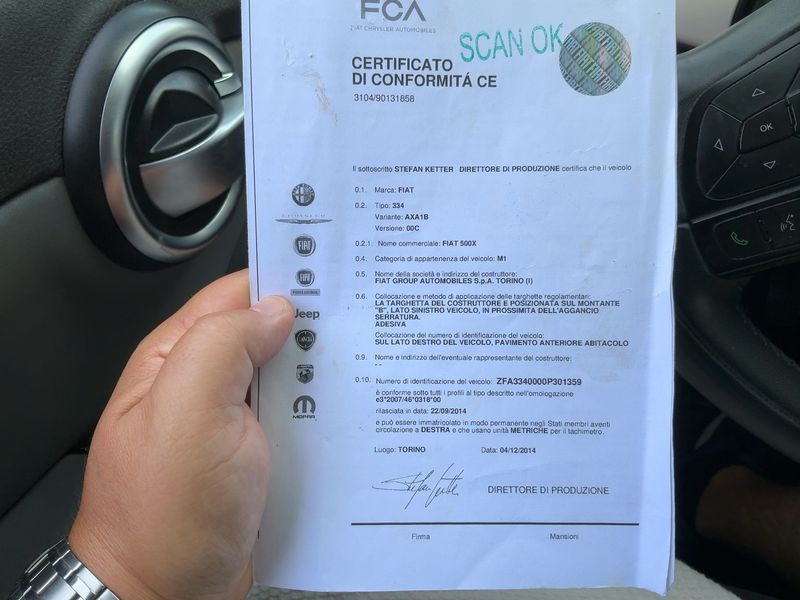 Fiat 500X 1.6 JTDM Pop Star 2015 – снимка 21