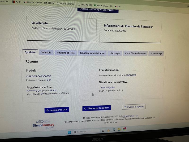 Citroen C4 Picasso 1.6 HDi Millenium 2010 – снимка 6