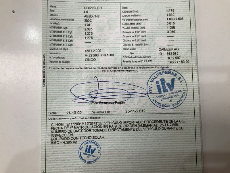 Chrysler 300 C 3.0 CRD 2008 – снимка 21