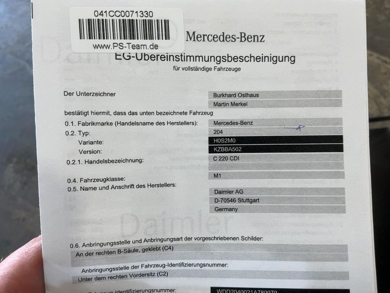 Mercedes-Benz C-Klasse C 220 CDI BlueEfficiency Avantgarde 2012 – снимка 16