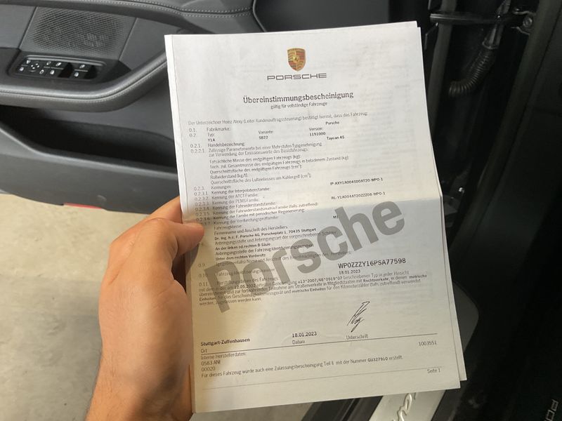 Porsche Taycan Sport Turismo 4S 2023 – снимка 16