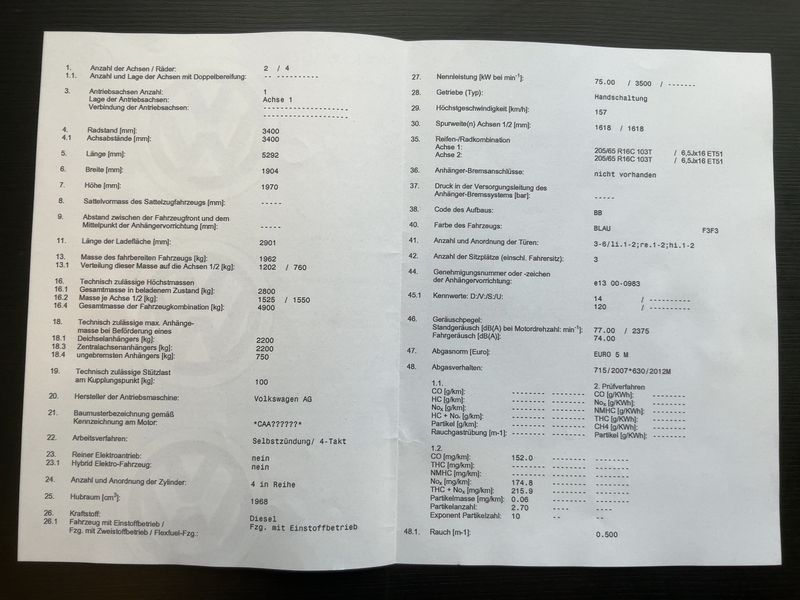 Volkswagen T5 Transporter 2.0 TDI Kasten lang 2013 – снимка 21