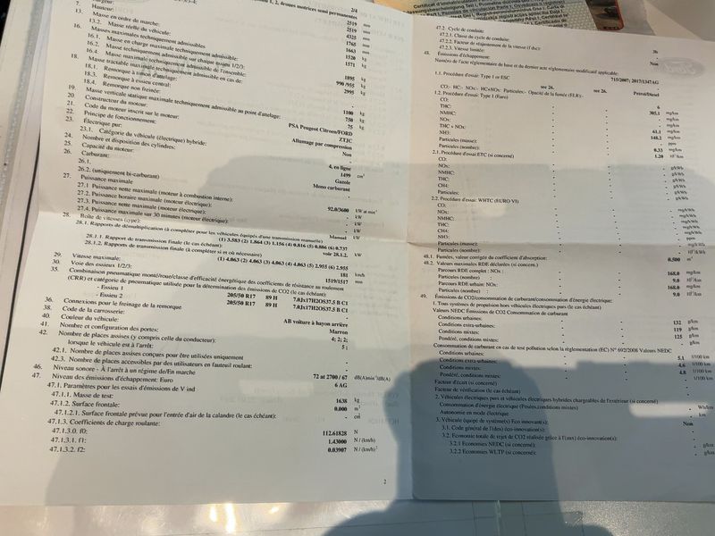 Входящ номер:	KB78369 Отчитане на километража.:	224 353 km снимка 22