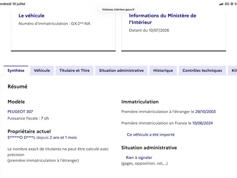 Peugeot 307 1.6 Premium 2003 – снимка 6