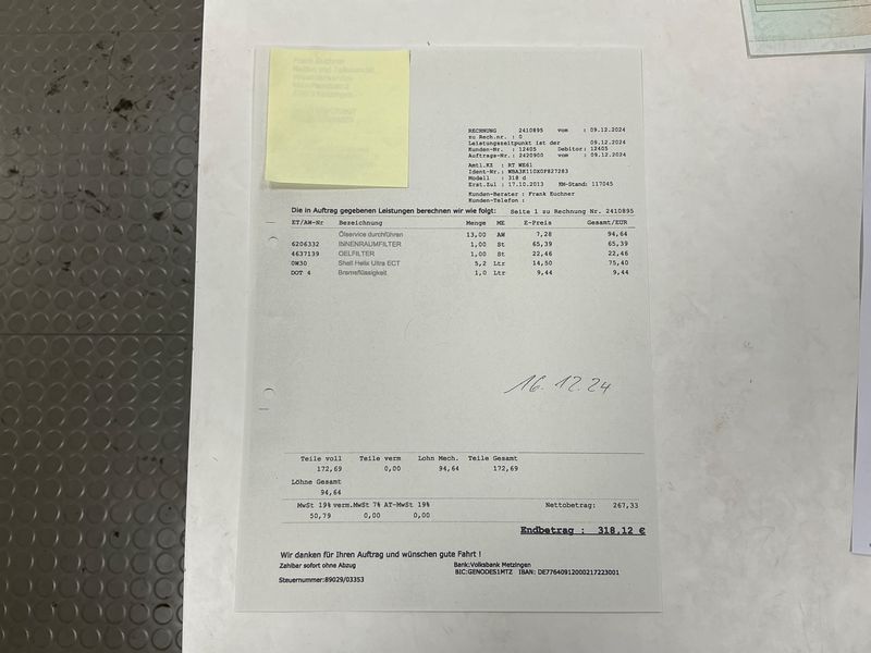 BMW 3er 318d 2013 – снимка 24