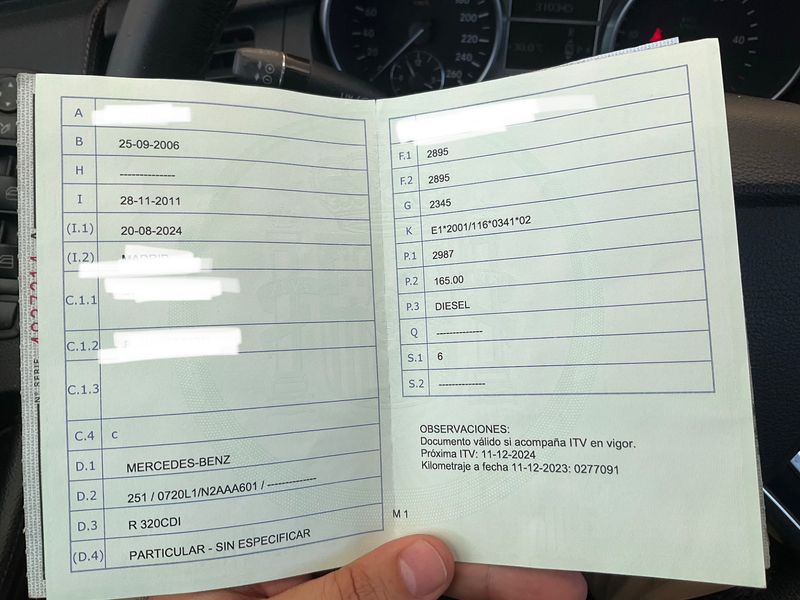 Mercedes-Benz R-Klasse R 320 CDI L 4Matic 2006 – снимка 5