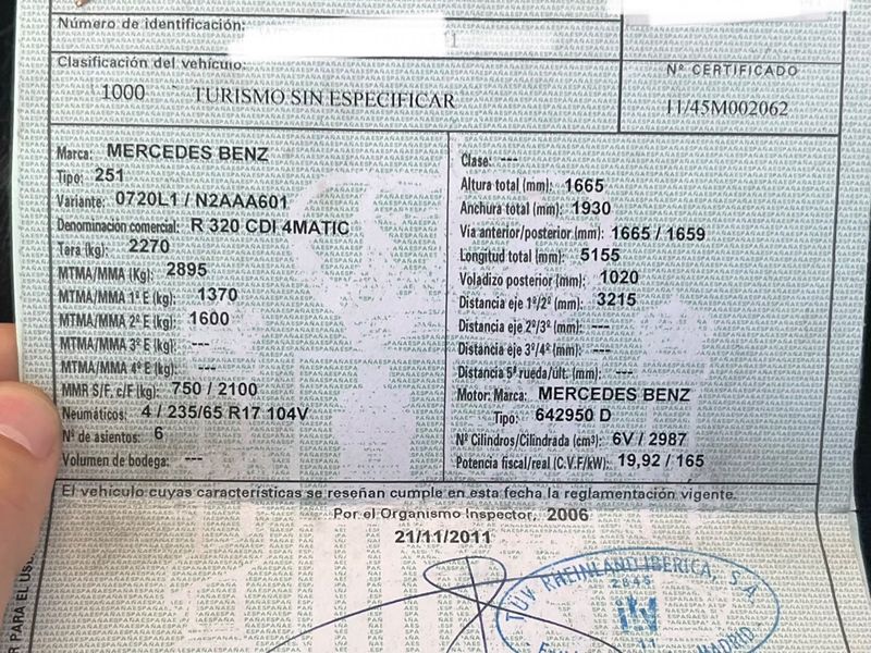 Mercedes-Benz R-Klasse R 320 CDI L 4Matic 2006 – снимка 6