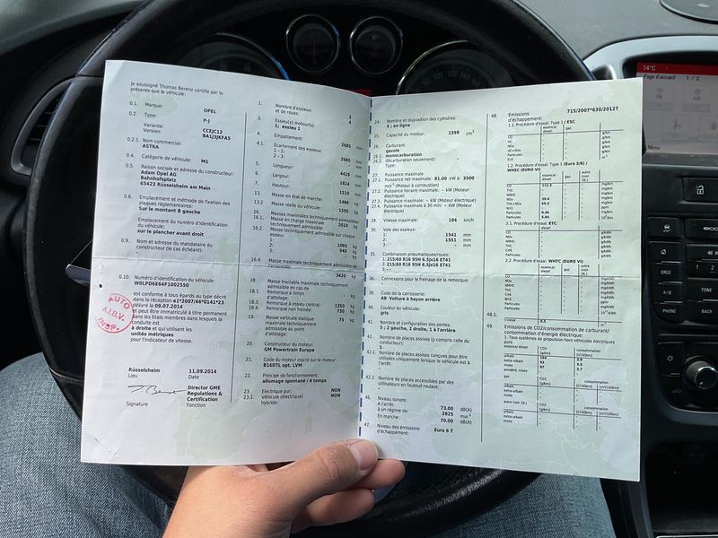 Opel Astra 1.6 CDTI DPF Selection 2014 – снимка 6
