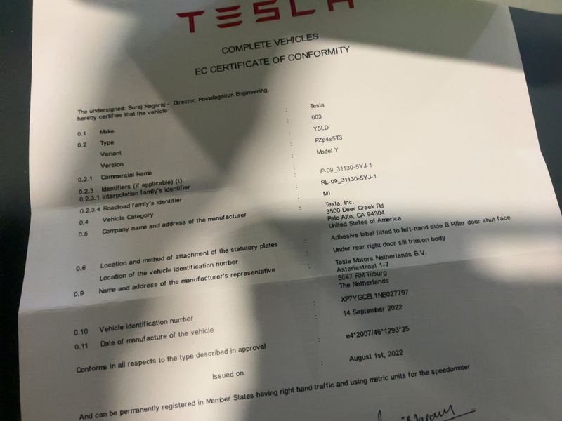 Tesla Model Y Performance Dual AWD AWD 2022 – снимка 16