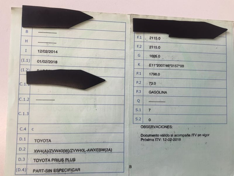 Toyota Prius+ 1.8 Hybrid Dynamic 2014 – снимка 20