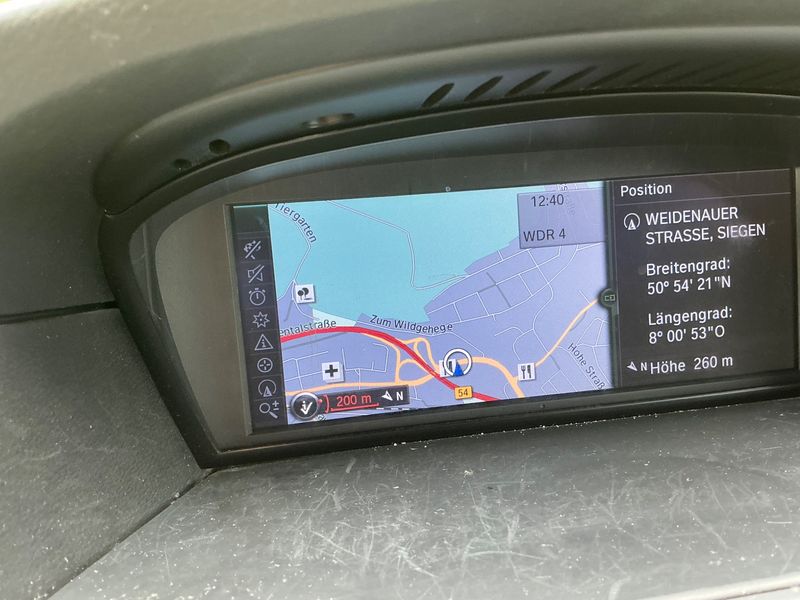 BMW 5er 520d 2008 – снимка на щета