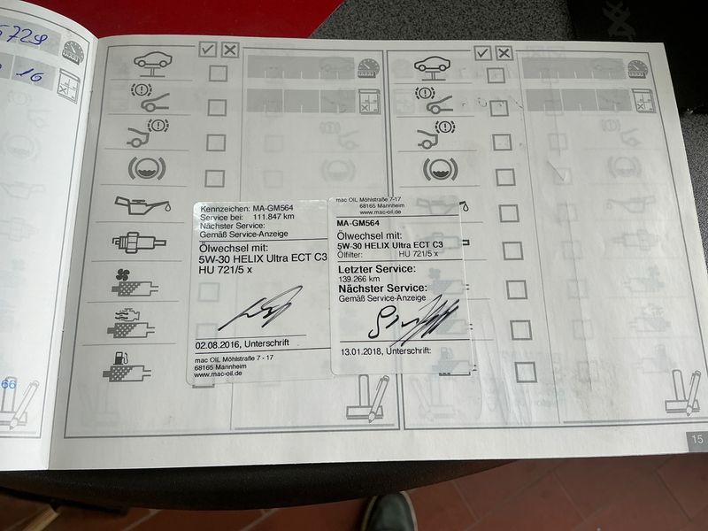 BMW 5er 520d 2008 – снимка на щета